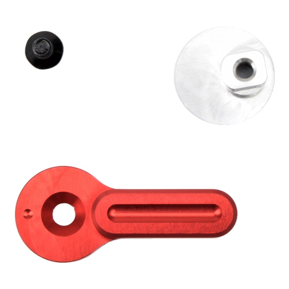 Selettore CNC AR15 Tipo B Rosso di RETROARMS
