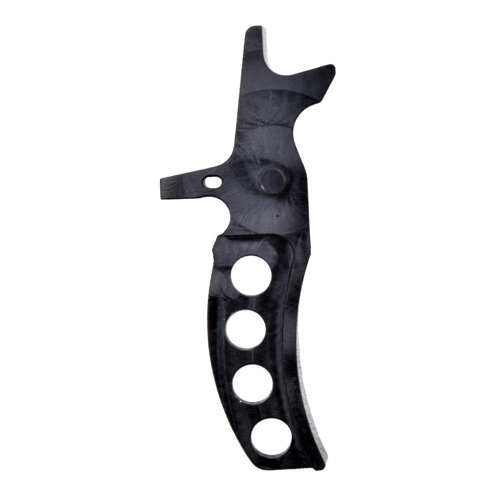 Grilletto CNC AR15 Tipo D Nero di RETROARMS