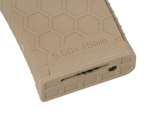 Caricatore Hi-Cap 450 BBs Tan di BATTLEAXE