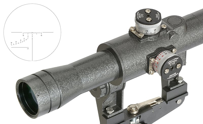 SVD 4X24 FFP Riflescope di VECTOR OPTICS