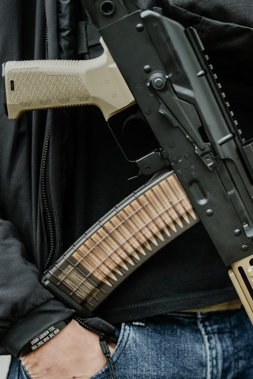 Caricatore Mid-Cap da 150 BB per AK di CYMA