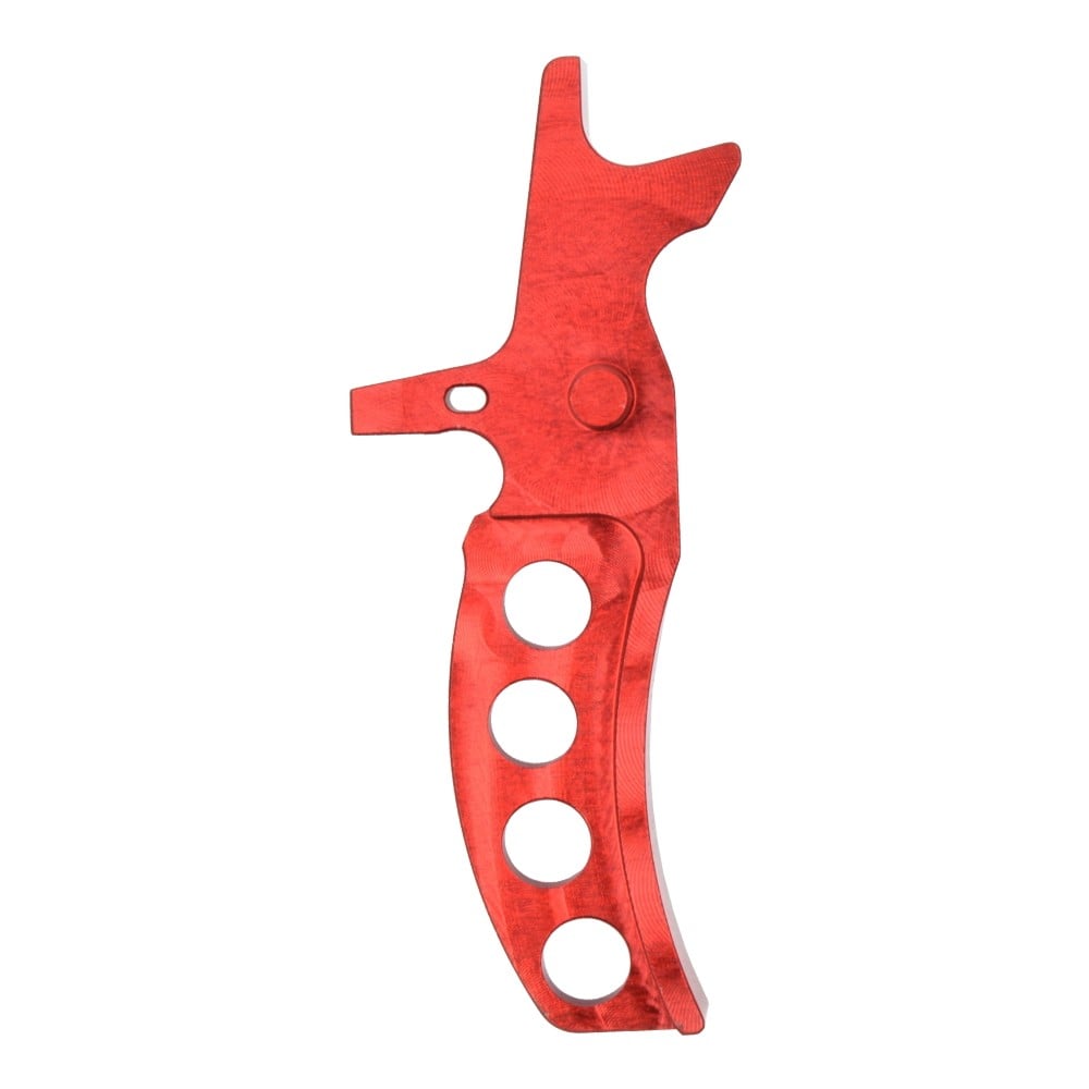 Grilletto CNC AR15 Tipo D Rosso di RETROARMS