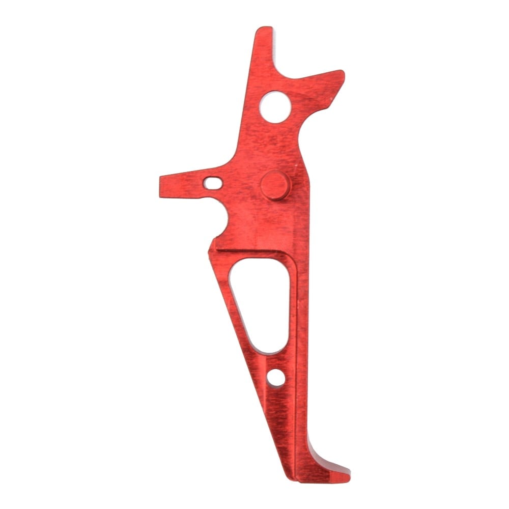 Grilletto CNC AR15 Tipo B Rosso di RETROARMS