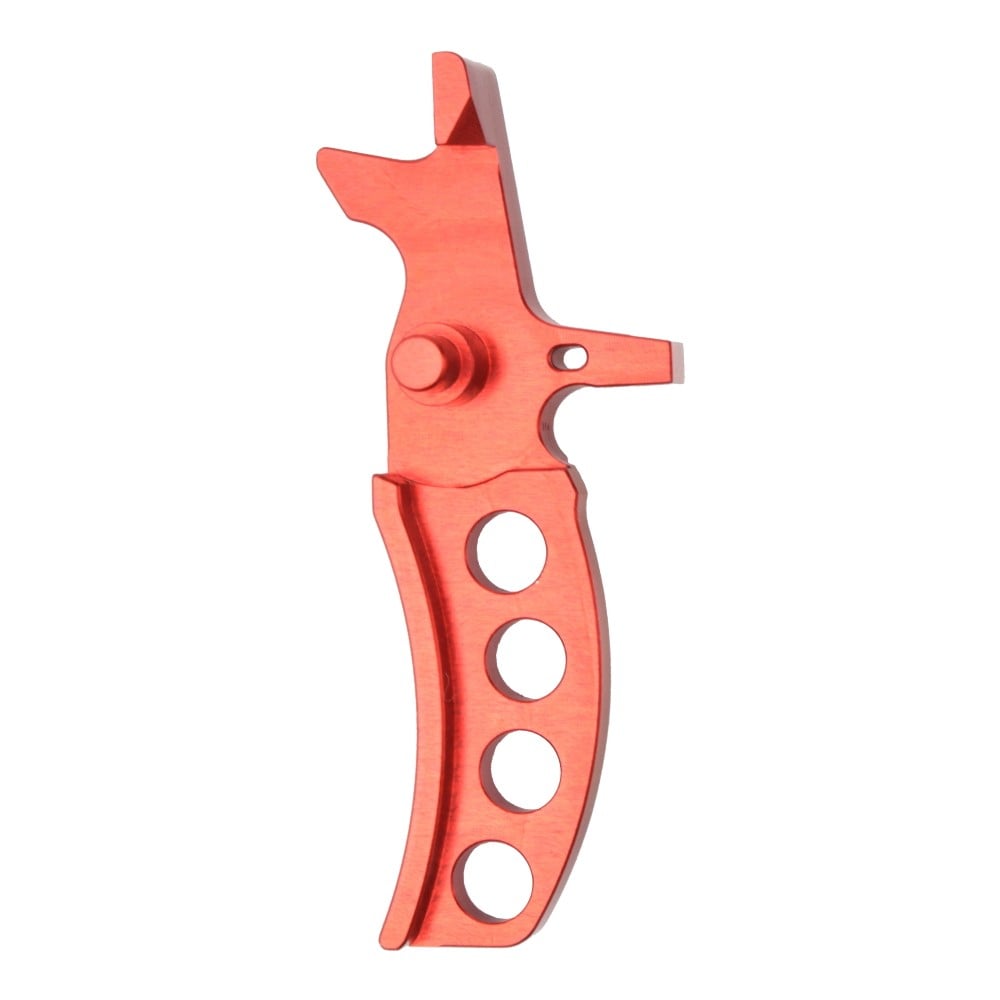 Grilletto CNC AR15 Tipo D Rosso di RETROARMS
