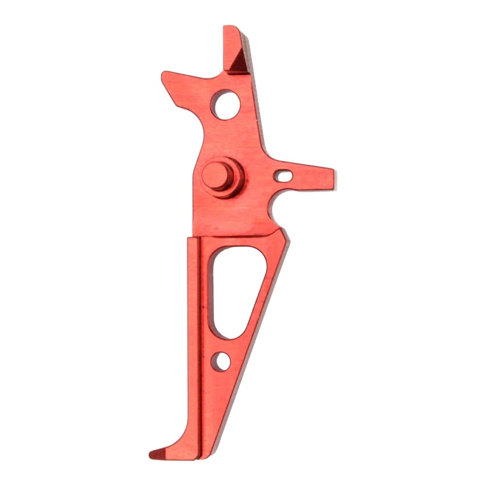 Grilletto CNC AR15 Tipo B Rosso di RETROARMS