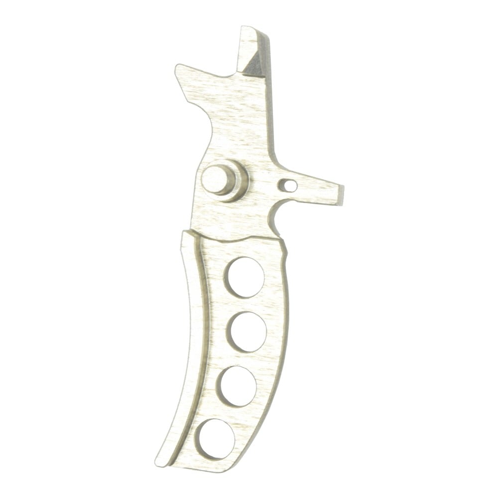 Grilletto CNC AR15 Tipo D Argento di RETROARMS