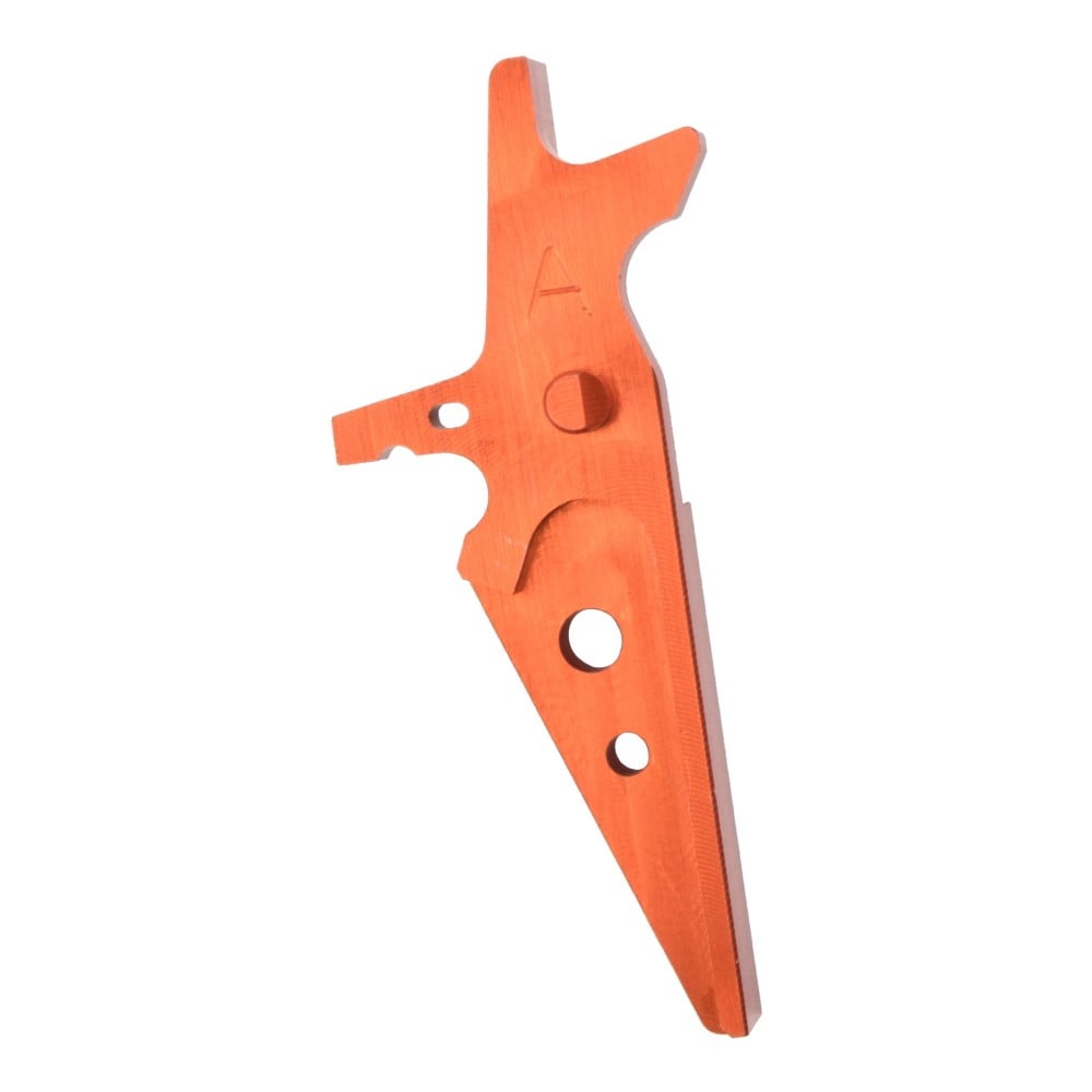 Grilletto CNC AR15 Tipo A Arancione di RETROARMS