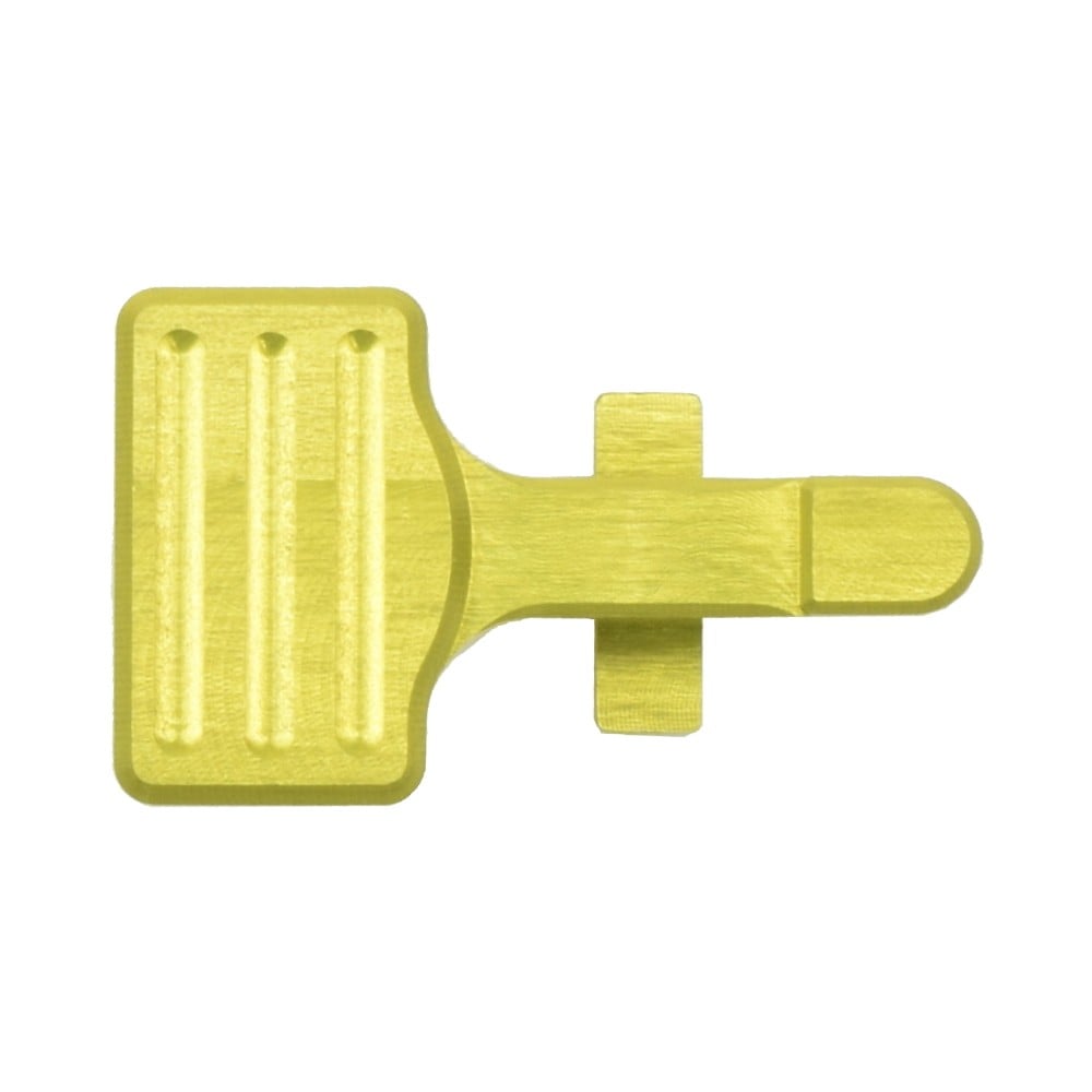 BOLT CATCH CNC AR15 TIPO B GIALLO di RETROARMS