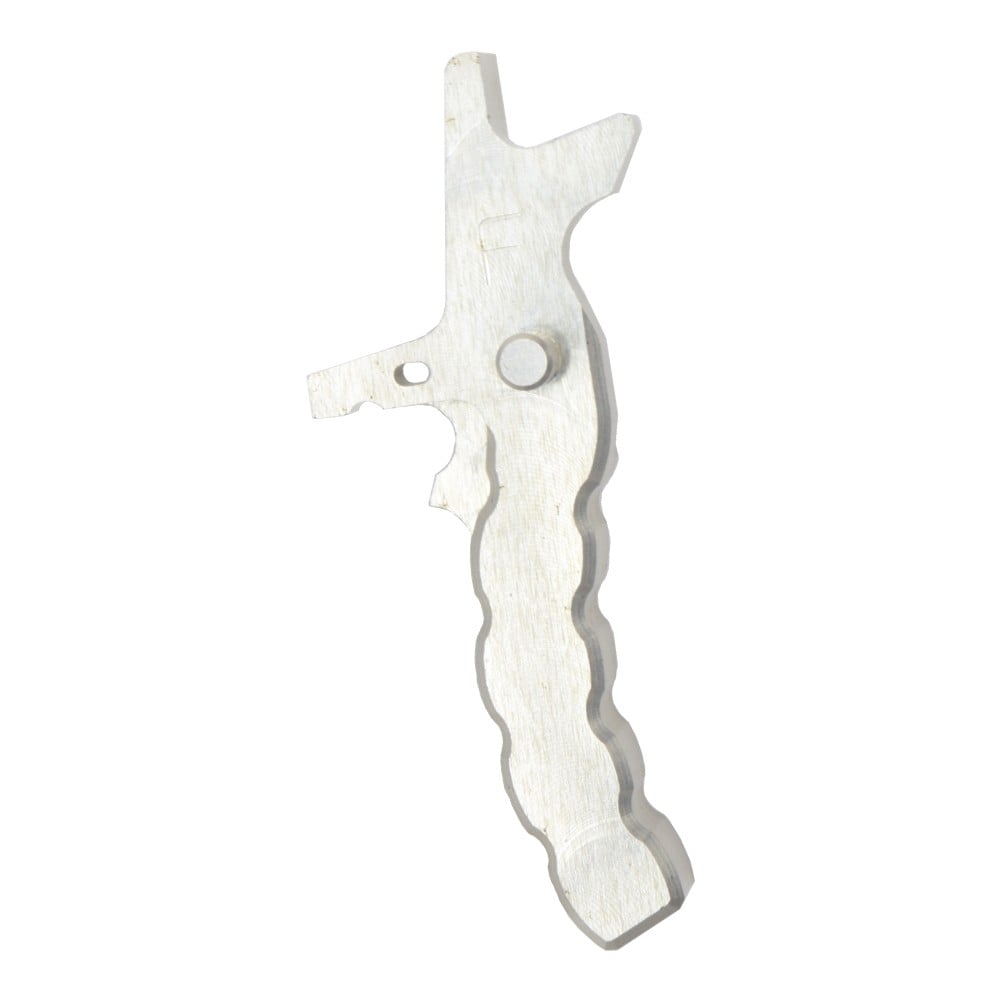Grilletto CNC AR15 Tipo F Argento di RETROARMS