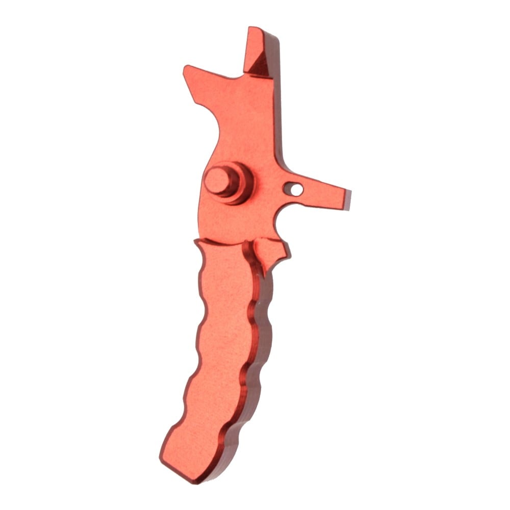 Grilletto CNC AR15 Tipo F Rosso di RETROARMS