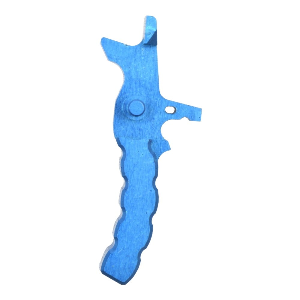 Grilletto CNC AR15 Tipo F Light Blu di RETROARMS