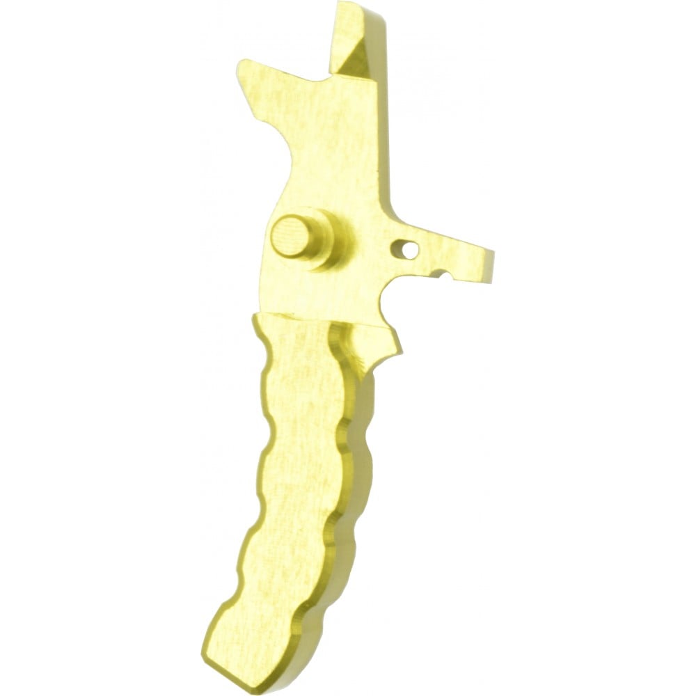 Grilletto CNC AR15 Tipo F Giallo di RETROARMS