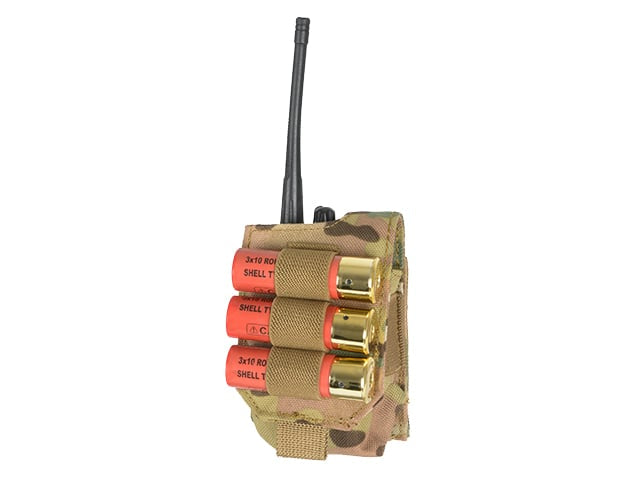 Mini Radio Pouch Multicamo di 8FIELDS