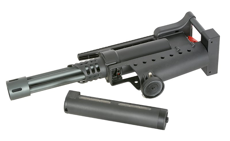 Replica Minigun di WELL