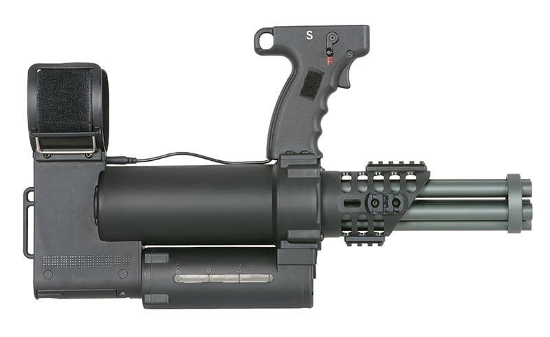 Replica Minigun di WELL