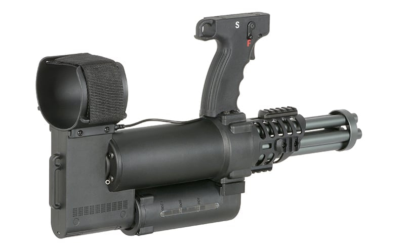 Replica Minigun di WELL