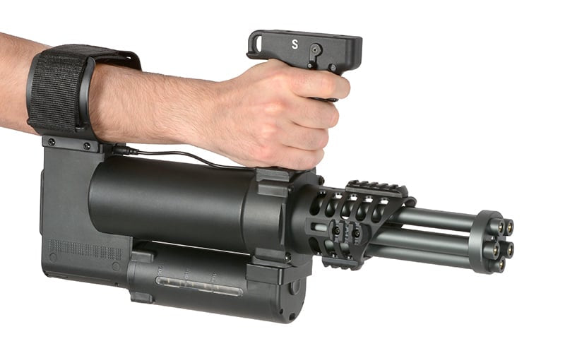 Replica Minigun di WELL