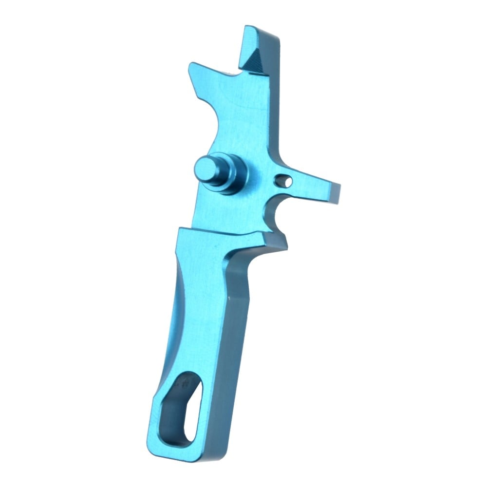 Grilletto CNC AR15 Tipo L Blu di RETROARMS