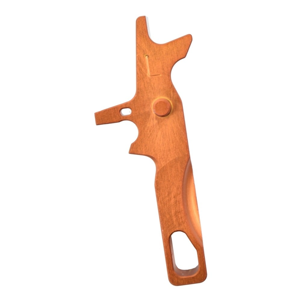 Grilletto CNC AR15 Tipo L Arancione di RETROARMS