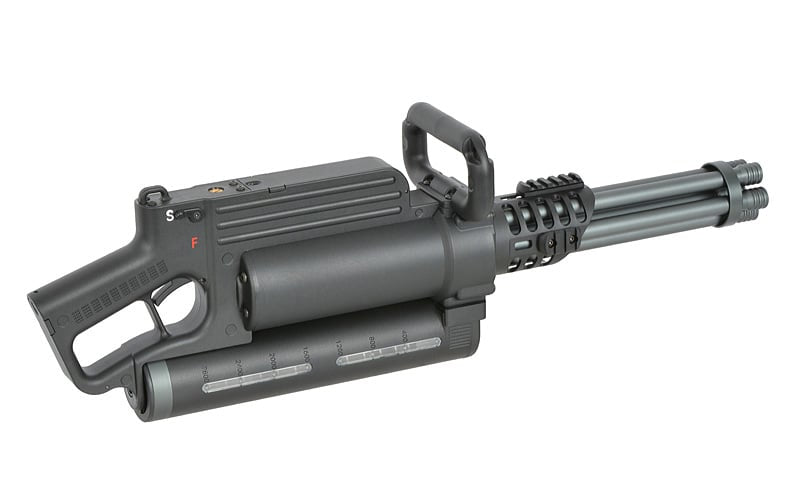 Replica Minigun di WELL