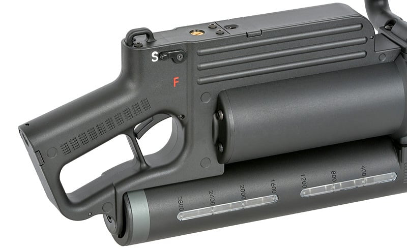Replica Minigun di WELL