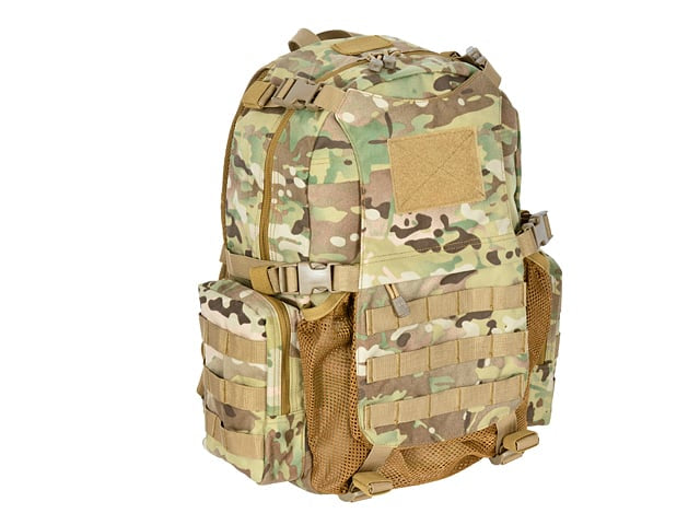 Zaino tattico con tasca per casco - Multicamo di 8FIELDS