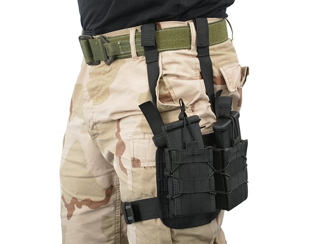 Small Modular Drop Leg Panel - Multicam di 8FIELDS