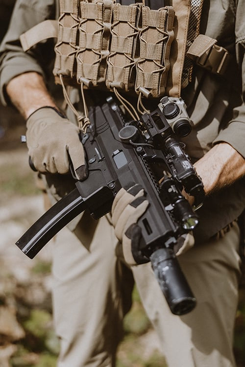 Replica DMP-9 submachine gun ETU Wireless di DOUBLE EAGLE