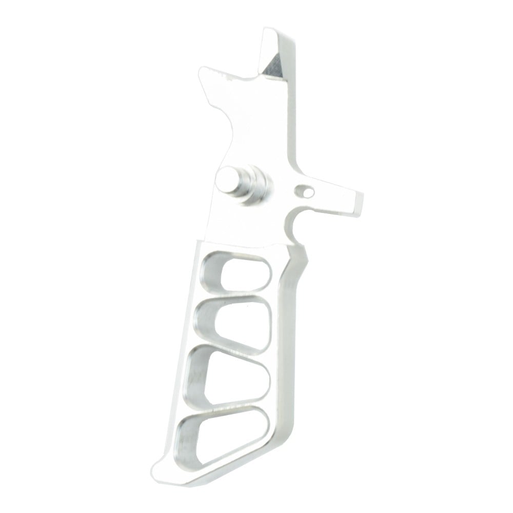 Grilletto CNC AR15 Tipo O Argento di RETROARMS