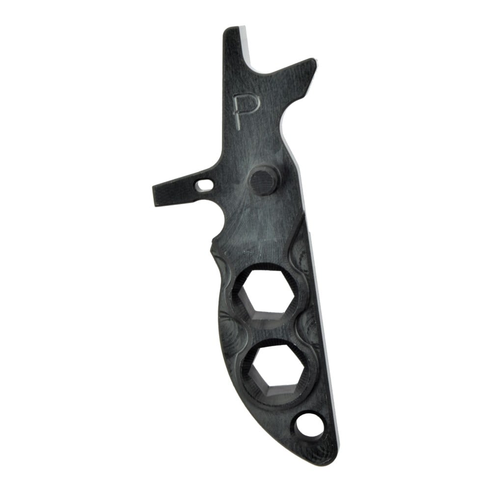 Grilletto CNC AR15 Tipo P Nero di RETROARMS
