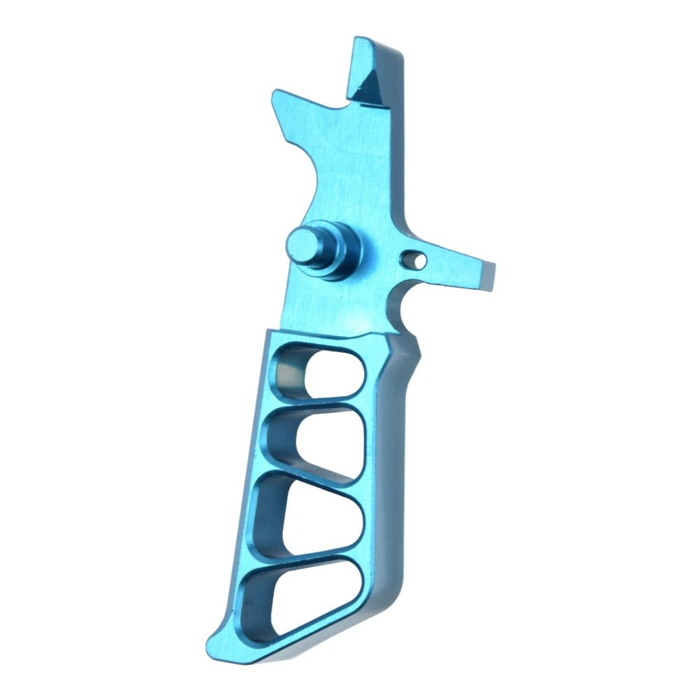Grilletto CNC AR15 Tipo O Blu di RETROARMS