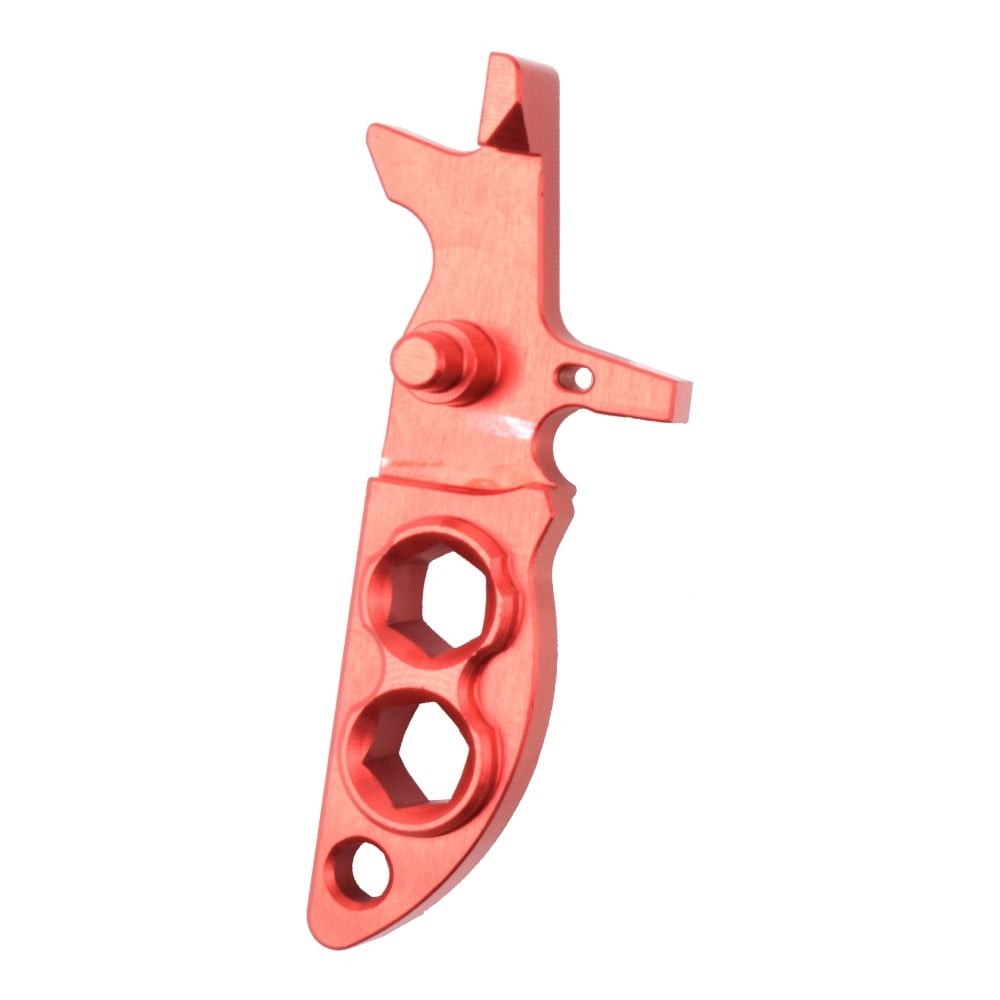 Grilletto CNC AR15 Tipo P Rosso di RETROARMS