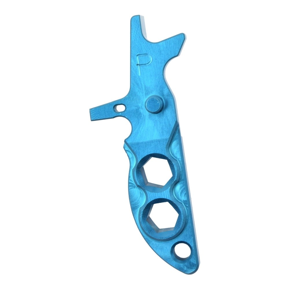 Grilletto CNC AR15 Tipo P Blu di RETROARMS