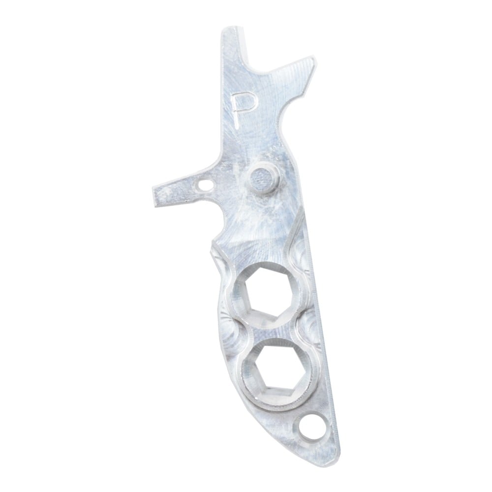 Grilletto CNC AR15 Tipo P Argento di RETROARMS