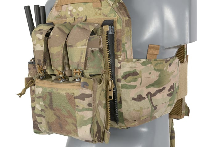 ZIP MOLLE - Multicamo Black di WETAC