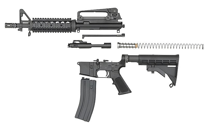 Fucile Airsoft M4 CQB GBBR V3 di WE