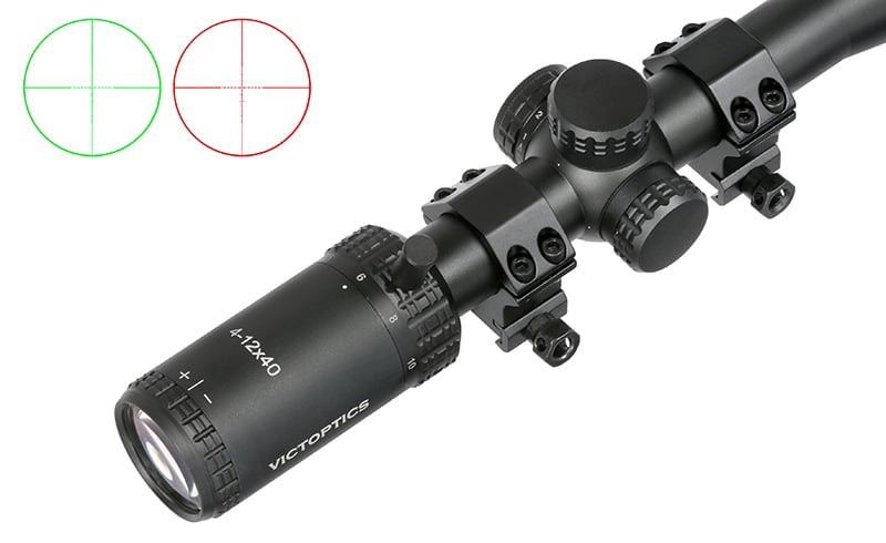 RifleScope Victoptics SOI 4-12X40 di VECTOR OPTICS