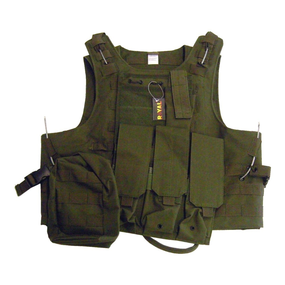 Gilet Tattico Olive Drab di ROYAL