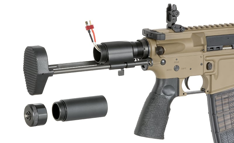 Daniel Defense DDM4 PDW SBR Replica di EMG