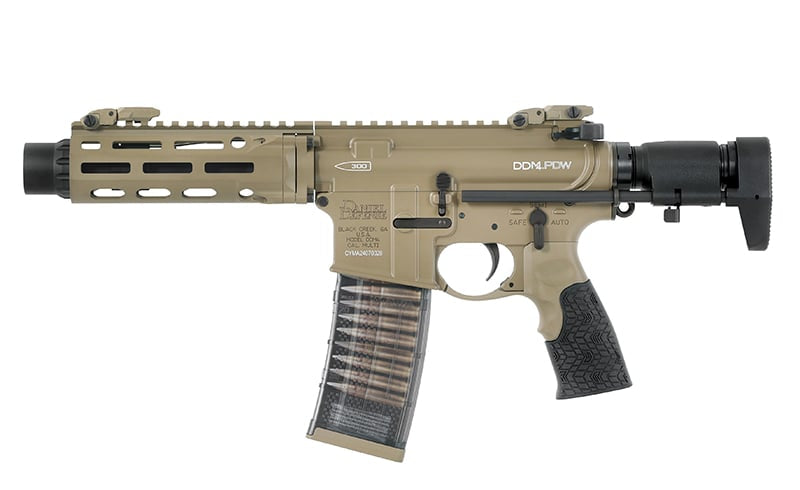 Gas replica Daniel Defense DDM4 CQB PDW - Tan di EMG
