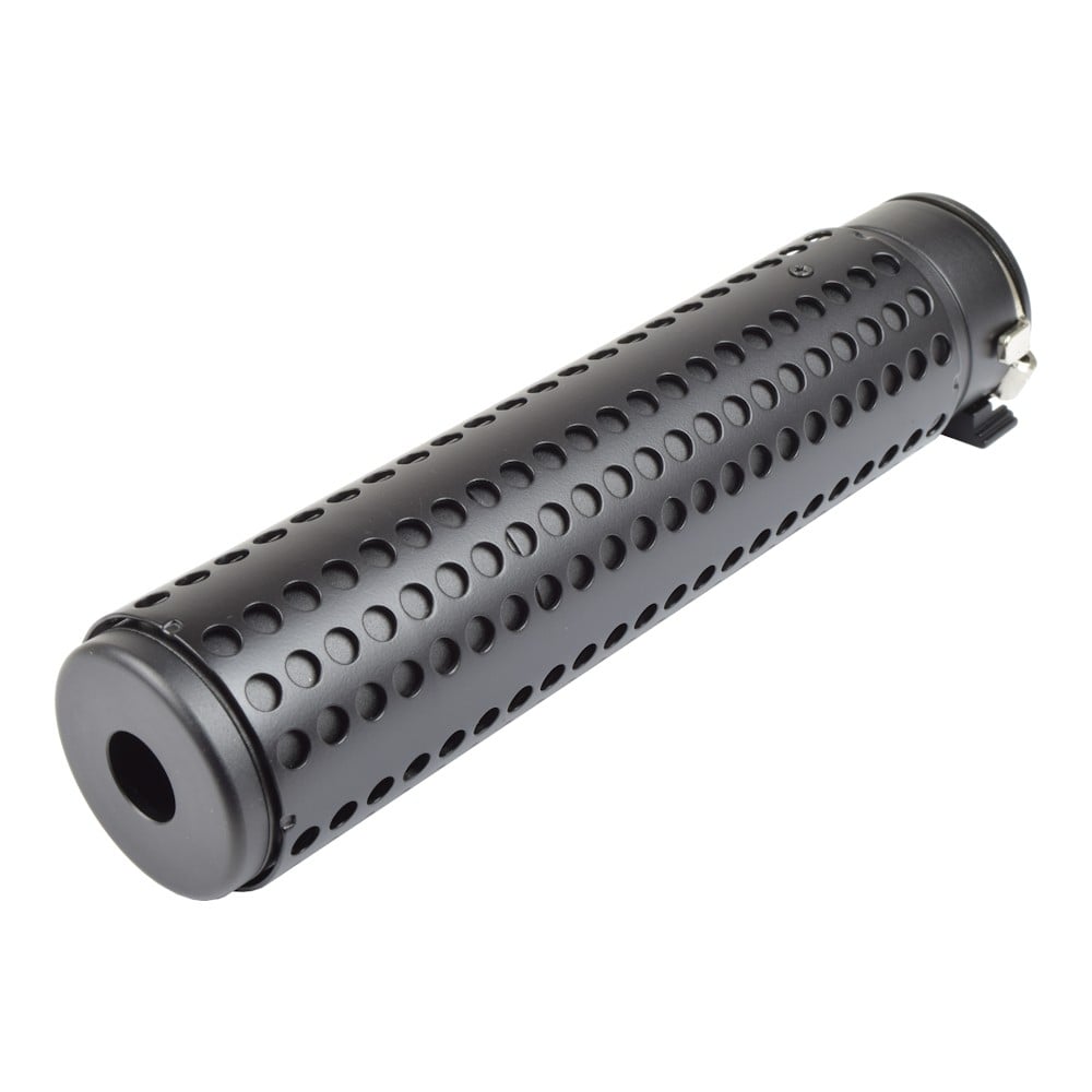 Silenzatore QD 180mm con Spegnifiamma di BATTLEAXE
