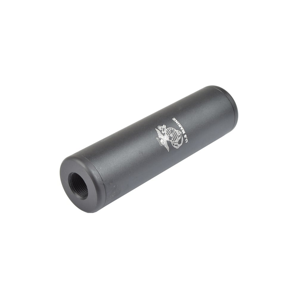 Silenzatore 110mm Nero di BATTLEAXE