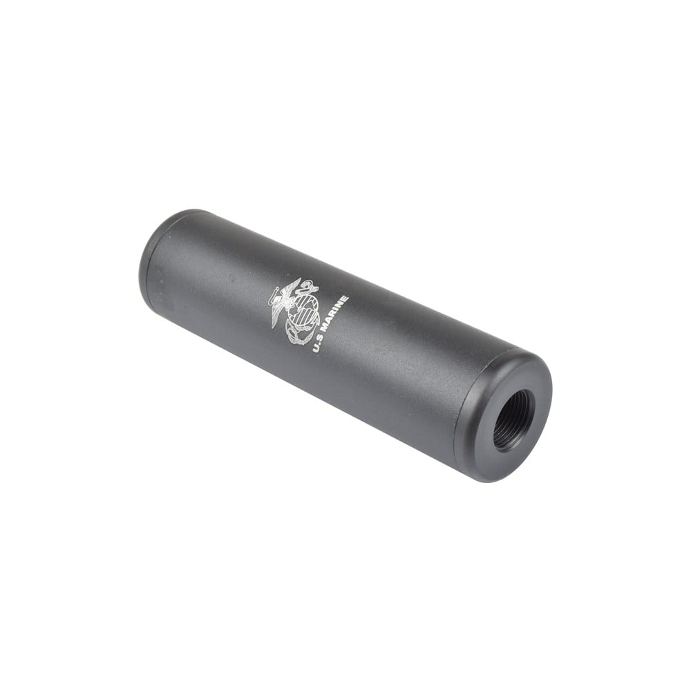 Silenzatore 110mm Nero di BATTLEAXE