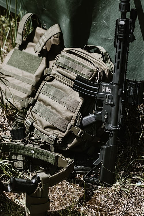 Modular Assault Pack 28L - Olive di 8FIELDS