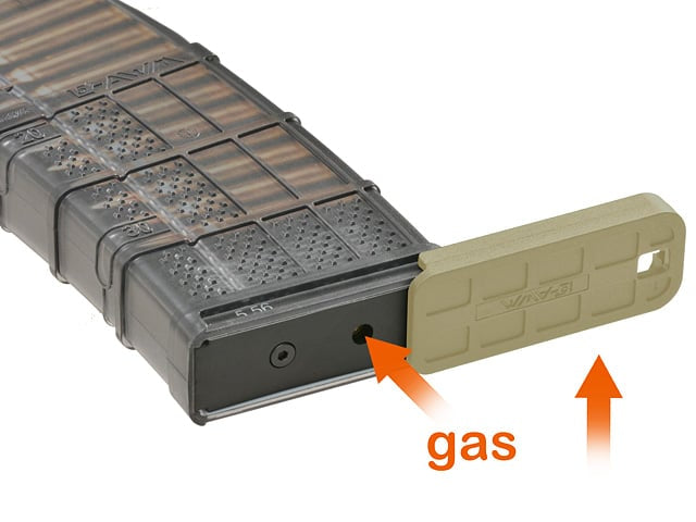 Caricatore Green Gas LANCER L5 300blk di EMG