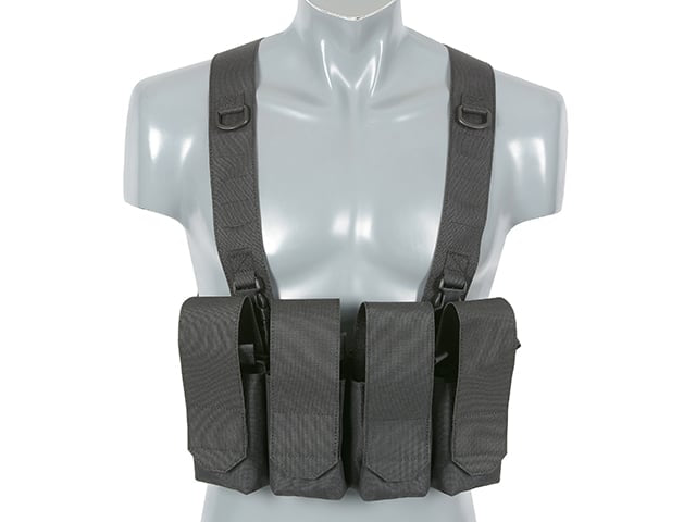 Chest Rig Laser-Cut con Pouches AR/AK di 8FIELDS