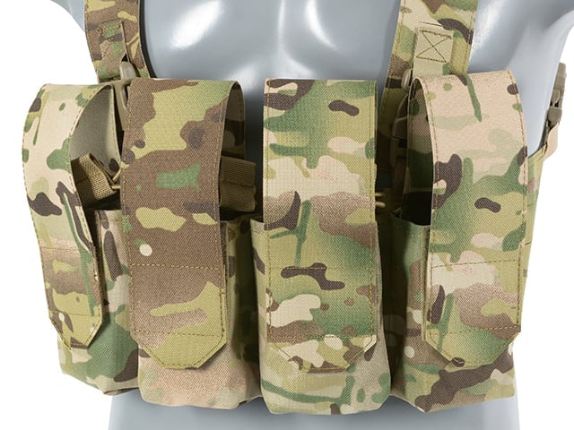 Chest Rig Laser-Cut Multicamo di 8FIELDS