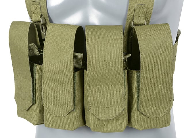 Chest Rig Laser-Cut con Pouches AR/AK di 8FIELDS