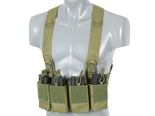 Chest Rig Laser-Cut con Pouches AR/AK di 8FIELDS
