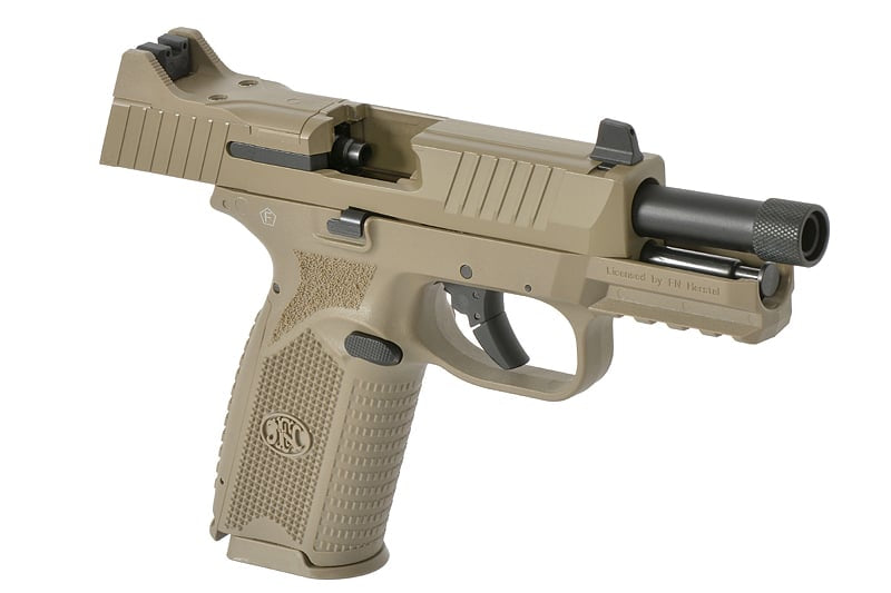 FN 509 GBB Pistol Replica - Tan di CYBERGUN